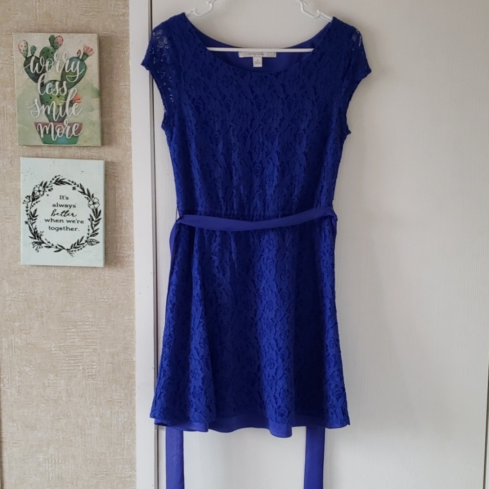 Lauren conrad blue spring dress